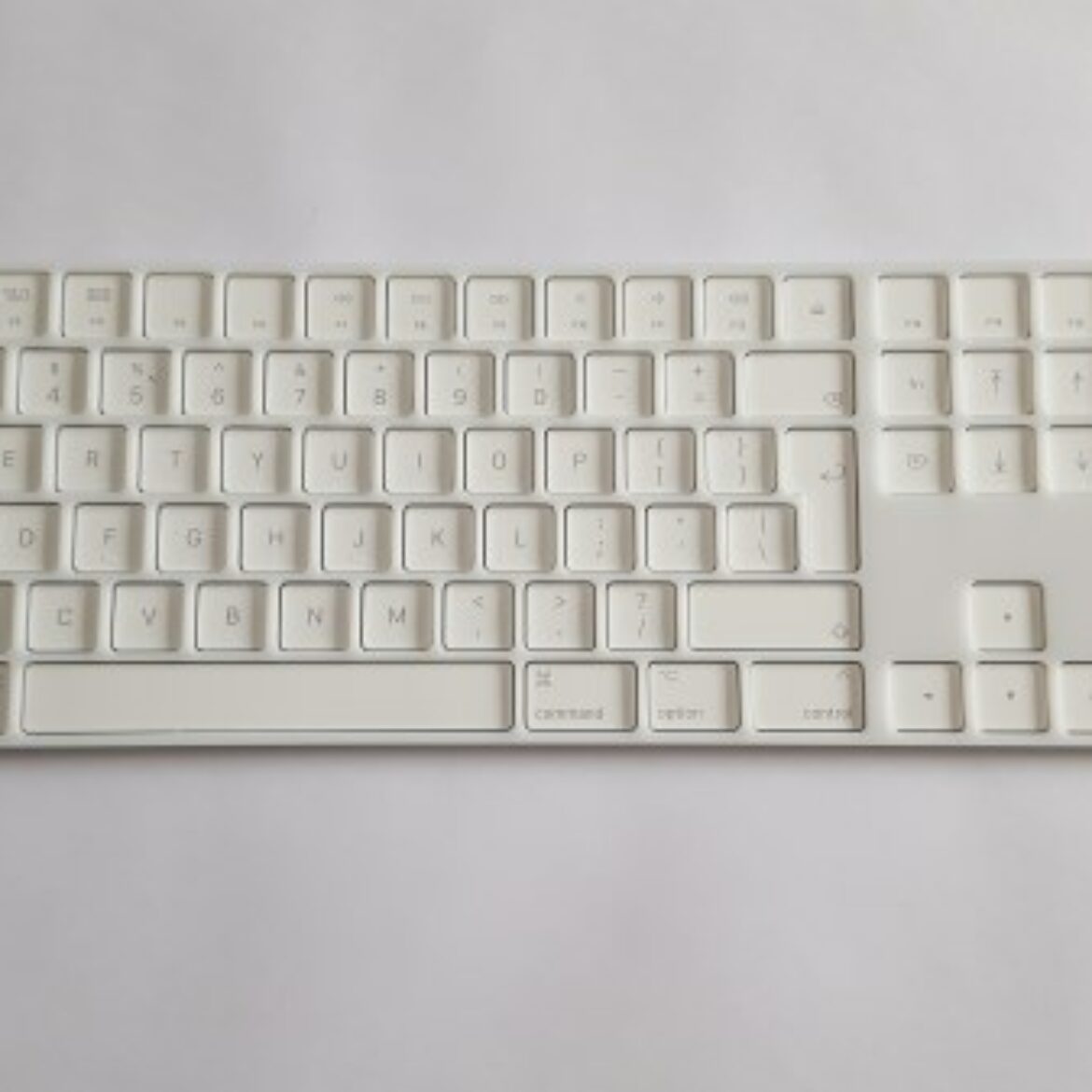 Magic toetsenbord wit met raster